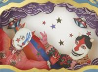 GUCCI与艺术家PHANNAPAST携手打造迷你剧场陈列装置