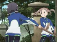 番名虽然叫结城友奈是勇者，实际上真名为“楠芽吹是勇者。”