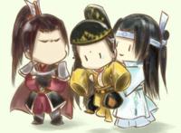 魔道祖师：三尊的搞笑日常图，每张都很萌，道友们请收好