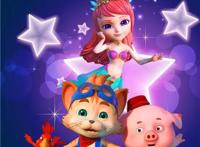 《探探猫人鱼公主》曝守护版海报中秋节期间点映