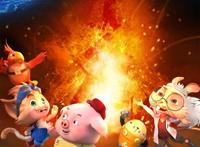 全国热映中！3D/2D动画电影《探探猫人鱼公主》再曝新海报