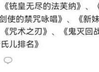 动漫圈子又出现了一个新的梗，现充四大名著是什么？