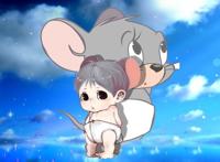 《猫和老鼠》拟人：小杰瑞在装萌，看到泰菲，我才知道什么是可爱