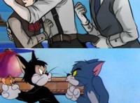 《猫和老鼠》拟人：小杰瑞在装萌，看到泰菲，我才知道什么是可爱