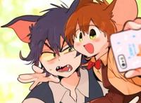 《猫和老鼠》集体拟人化，杰瑞带着汤姆玩自拍，布奇秒变钢琴王子