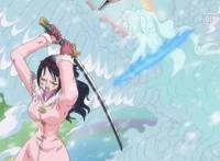 海贼王：名称比较优美的名刀，雪走被毁可惜，樱十被当作脚使用