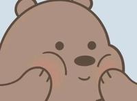 头像壁纸｜咱们裸熊“就算没了全世界，我们还有彼此”