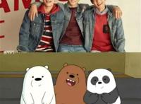 《咱们裸熊》真人版在国内出现了！TFboys巧妙的还原动画片场景！