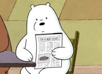 咱们裸熊是美国动漫，他们本身站在那里，太好玩了吧