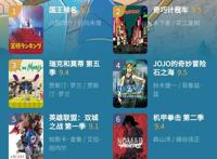 豆瓣2021年度动漫评分榜，两部国漫上榜，《JOJO石之海》排第四