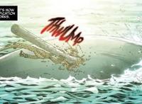 海王叫板DC男一号超人，亚特兰蒂斯七海之怒席卷陆地