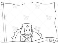 简单又漂亮的学雷锋手抄报模板，含内容文字，家长可收藏备用