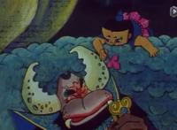 他是葫芦娃中让美女蛇无计可施的一位，却因为同室操戈而落败