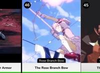 17图看日漫武器50强：鹰眼黑刀10名开外，前五你想不到！