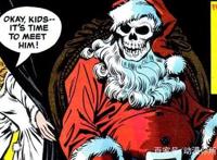 DC漫画：圣诞老人好可怜，一张变骷髅，一张被威胁