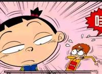 阿衰漫画：雪仗大乱斗，小衰：谁扔的石头啊！