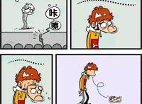 阿衰漫画：削苹果吃皮不吃肉，小衰掉脸皮，守株待兔帮助人