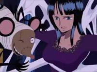 海贼王：罗宾被虐得最惨的1次，不但衣裳单薄，还被湿身和鞭打！