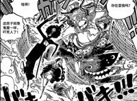 海贼王1021话情报：罗宾开启大招化身恶魔巨人，桃之助直接成年？