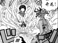 海贼王1021话情报：罗宾开启大招化身恶魔巨人，桃之助直接成年？