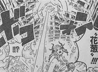 海贼王1021话：黑色恶魔！罗宾武装色霸气全覆盖，桃之助要变大人