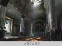 《英雄联盟：双城之战》场景手稿臻品果然精益求精