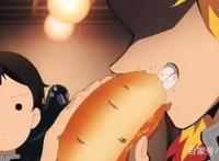 《鬼灭之刃》无限列车篇TV动画第一话，“炎柱”居然抢萝莉食物！