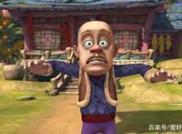 动漫中的光头，光头强聪明绝顶，骨王：我秃的连头皮都没了