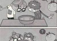 阿衰漫画：阿衰与奶奶“滴血认亲”，看到血后，二人抽风了！