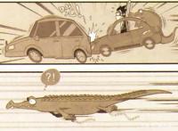 阿衰漫画：“马路杀手”金老师正式上线，与领导擦出意外的火花！