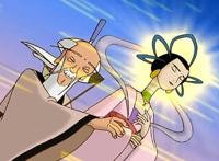 哪吒传奇：石矶最后被焚烧的时候，有谁注意到她流露的表情