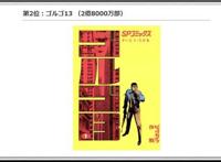 日媒公布历代“漫画”总销量榜，第二名很少有漫迷知道