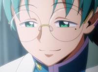 入间同学入魔了：眯眯眼怪物学长，配上眼角的泪痣，还有点帅！