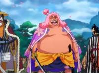 952话海贼王：鬼岛局势紧张，两位四皇相见就打，索隆取回秋水