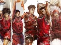 《灌篮高手》白发鬼人狠话不多，手握四大天才，可惜不是詹姆斯