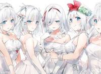 盘点动漫中的白毛妹子，看看为什么大家都这么喜欢白头发的妹妹