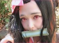 不同国家的祢豆子仿妆，岛国神还原，看到中国的我恋爱了