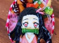 鬼灭之刃版“便当”，炭治郎、弥豆子被神还原，粉丝：不忍心吃掉