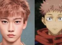 网友设计鬼灭和咒术真人形象，祢豆子可爱，伏黑惠刺猬头不见了