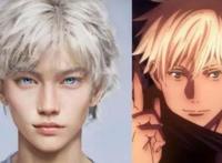 网友设计鬼灭和咒术真人形象，祢豆子可爱，伏黑惠刺猬头不见了