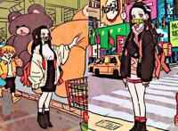 推特画师笔下的祢豆子你们见过吗？网友吐槽：有种超模的感觉