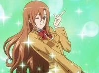 脑回路神奇的动漫女孩，她跟炮姐出自同动漫，最后一位可爱