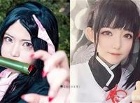 高能反转：化好妆是《鬼灭之刃》祢豆子，卸妆后是有胡茬的大叔