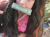 高能反转：化好妆是《鬼灭之刃》祢豆子，卸妆后是有胡茬的大叔