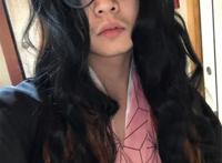 高能反转：化好妆是《鬼灭之刃》祢豆子，卸妆后是有胡茬的大叔