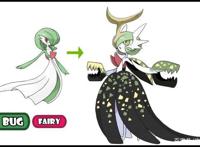 精灵宝可梦：沙奈朵的8种“新mega”，飞行属性变“小仙女”超美