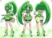 《光之美少女》的绿色天使，你喜欢谁？哪个光之美少女最“绿”？