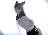 COS动漫作品赏析：爱宕舰来袭，小姐姐人萌腿长，还原度极高