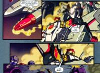 变形金刚动漫人物：雷霆舰队中汽车人的“航天飞机”-天火