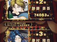 《网球王子》20周年纪念人气排名发表，新作OVA第三弹来临